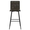 vidaXL Barhocker Grau Kunstleder