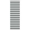 vidaXL Doppelrollo Dunkelgrau 75x200 cm Stoffbreite 70,9 cm Polyester