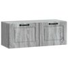 vidaXL Wandmontierter TV-Schrank Graues Sonoma 78,5 x 31 x 30 cm