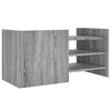 vidaXL TV-Schrank Grau Sonoma 80x35x40 cm Holzwerkstoff