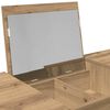 vidaXL Kosmetiktisch mit Schubladen Artisan-Eiche 100 x 45 x 76 cm