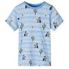 Kinder-T-Shirt Blaumischung 92