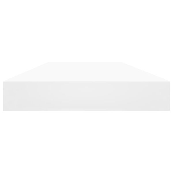 vidaXL Bücherregal-Bretter 8 Stk. Weiß 80x10x1,5 cm Holzwerkstoff