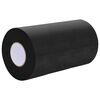 vidaXL Selbstklebendes Kunstrasenband Schwarz 20 x 0,15 cm Vliesstoff