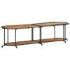 vidaXL TV-Regal 160x42x40 cm Massivholz Akazie