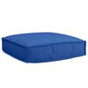 vidaXL Kissen K&ouml;nigsblau 60 x 60 x 12 cm Oxford-Stoff