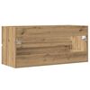 vidaXL Waschbeckenschrank Artisan-Eiche 100x38,5x45 cm Holzwerkstoff