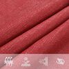 vidaXL Sonnensegel 160 g/m² Rot 2x2 m HDPE