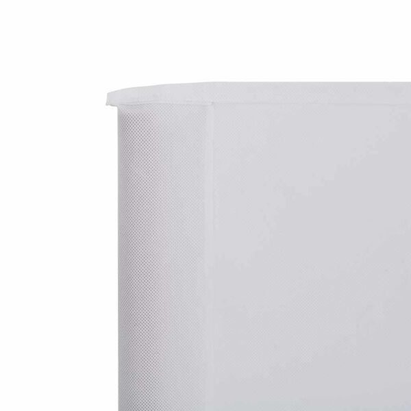 vidaXL 5-teiliges Windschutzgewebe 600 x 80 cm Sandwei&szlig;