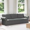 vidaXL Sofa Dunkelgrau Gesamtabmessungen: 245 x 82 x 80 cm (B x T x H)