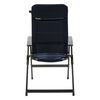 Travellife Campingstuhl Barletta Comfort Verstellbar L Blau