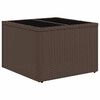 vidaXL 8-tlg. Garten-Sofagarnitur mit Kissen Braun Poly Rattan