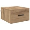 vidaXL Nachttisch 2 pcs Artisan-Eiche 35 x 35 x 20 cm Holzwerkstoff