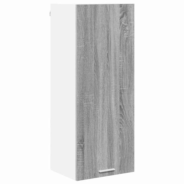 vidaXL H&auml;ngeschrank Riga Graues Sonoma 40 x 31 x 100 cm Holzwerkstoff