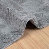 vidaXL Teppich Shaggy Hochflor NAVARRA Hellgrau 60x100 cm Polyester
