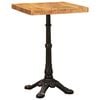 vidaXL Bistrotisch 50 x 50 x 76 cm Massivholz Akazie Braun Quadratisch