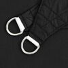 vidaXL Sonnensegel Oxford-Gewebe Quadratisch 4,5x4,5 m Schwarz