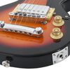 vidaXL E-Gitarre für Kinder mit Tasche Braun und Schwarz 3/4 30"