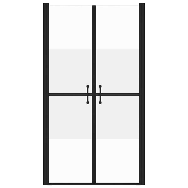 vidaXL Duschtür Halb Matt ESG (73-76)x190 cm