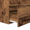vidaXL Badezimmerm&ouml;belset 2 pcs Altholz 57 x 37 x 45 cm Holzwerkstoff