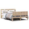 vidaXL Bettgestell mit Kopfteil ohne Matratze 160x200 cm
