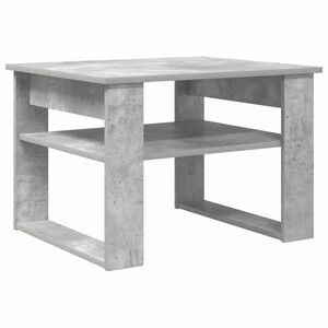 vidaXL Couchtisch Beton Grau 64 x 54 x 44 cm Holzwerkstoff