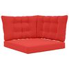 vidaXL Sofakissen f&uuml;r drau&szlig;en Polyester Rot 68,5 x 68,5 cm