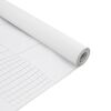 vidaXL Selbstklebende Fensterfolie Frostiges Wei&szlig; 90 x 500 cm PVC