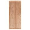vidaXL Wandschrank 42x18x42 cm Massivholz Nussbaum