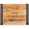 vidaXL Badregal Braun 65 x 50 x 23 cm Massives rohes Mangoholz