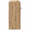 vidaXL Empfangstheke Artisan-Eiche 180x50x103,5 cm Holzwerkstoff