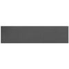 vidaXL Wandkopfteilen 12 stk. 60 x 15 cm Grau Stoff
