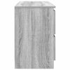 vidaXL TV-Schrank Grau Sonoma 100x35x54 cm Holzwerkstoff