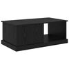 vidaXL Couchtisch Schwarz Eichen-Optik 90 x 50 x 35 cm Holzwerkstoff