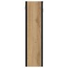 vidaXL Bad-Spiegelschrank Artisan-Eiche 60x16x60cm Holzwerkstoff