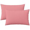 vidaXL Kissen mit Kissen HEERLEN 2 Stk. Rosa Stoff