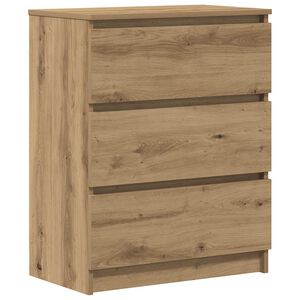 vidaXL Sideboard Artisan-Eiche 60x35x76 cm Holzwerkstoff