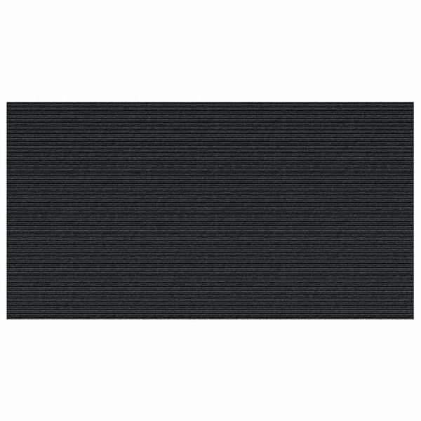 vidaXL Teppichl&auml;ufer Anthrazit 80 x 150 cm Stoff