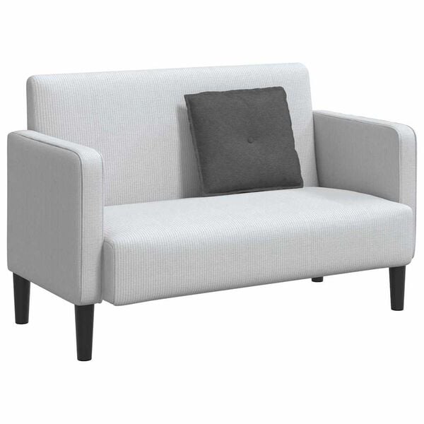 vidaXL Rückenkissen Dunkelgrau 50 x 45 cm Cordstoff