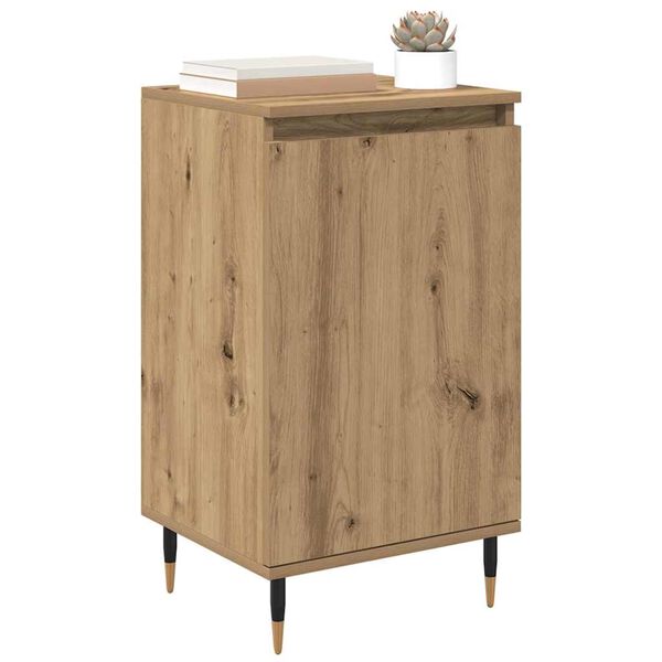 vidaXL Sideboard 2 pcs Artisan-Eiche 40 x 35 x 70 cm