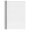 vidaXL Fliegengitter Aluminium 80x2000 cm Silbern