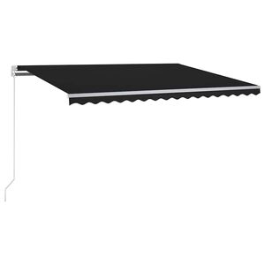 vidaXL Automatische Markise mit LED & Windsensor 300x250 cm Anthrazit