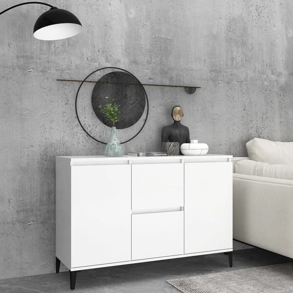 vidaXL Sideboard Wei&szlig; 102x35x70 cm Holzwerkstoff