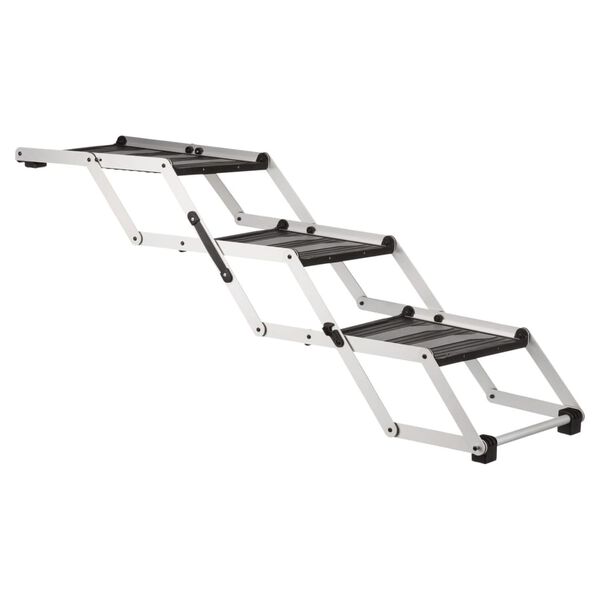 TRIXIE 3-stufige Haustier-Klapptreppe Aluminium