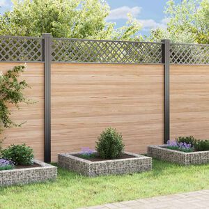 vidaXL Gabionen-Hochbeet Verzinkter Stahl 100x100x20 cm