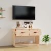 vidaXL TV-Schrank 90x40x60 cm Massivholz Kiefer
