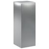 vidaXL Pflanzenst&auml;nder Silber 30 x 30 x 80 cm Stahl