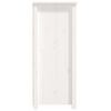 vidaXL Sideboard Weiß 83x41,5x100 cm Massivholz Kiefer