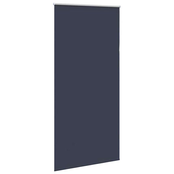 vidaXL Verdunkelungsrollo Marineblau 110x210 cm Stoffbreite 105,7 cm