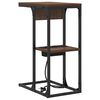 vidaXL Nachttisch Braun Eichen-Optik 41,5 x 26 x 60,5 cm Holzwerkstoff